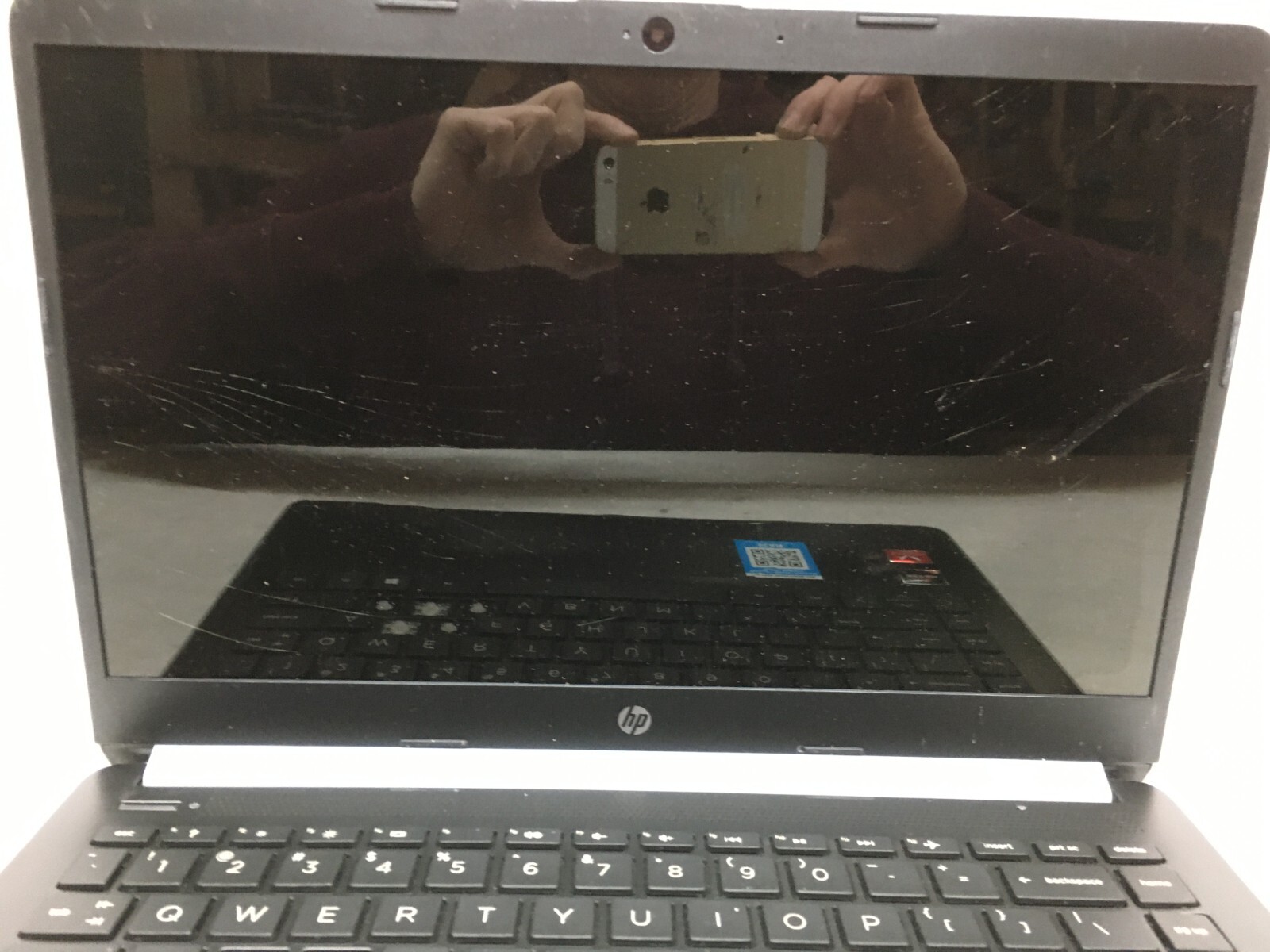 HP Notebook 14-dk0022wm 14" AMD Ryzen 3 READ DESCRIPTION -AA