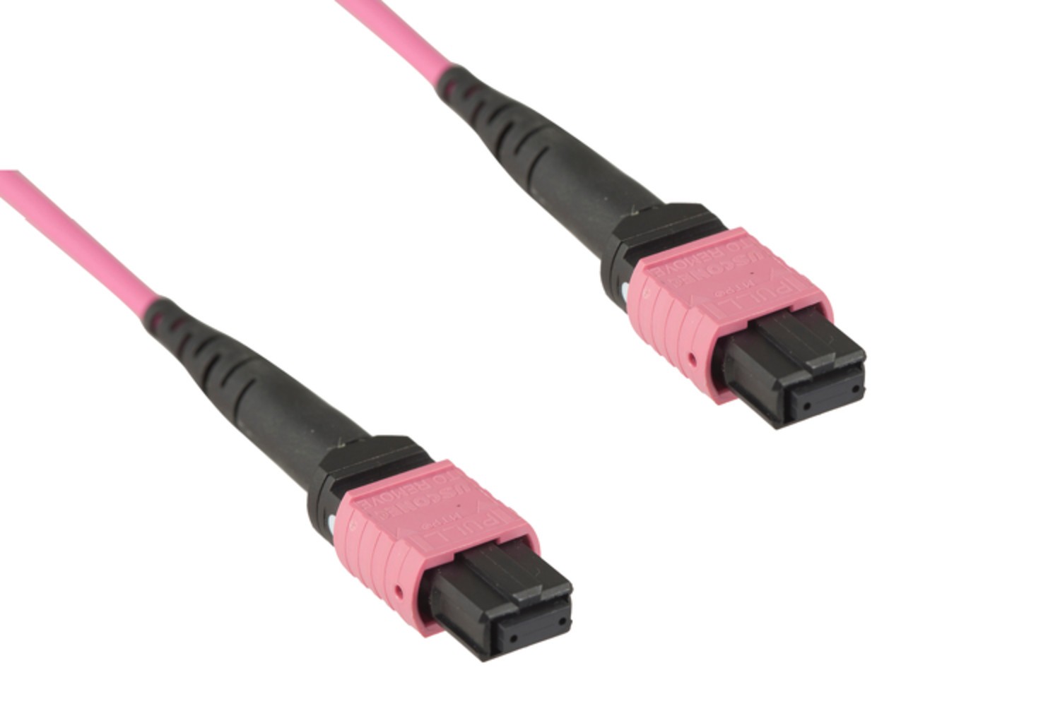 MTP® Cable 12-Strand Corning ClearCurve®, OM4, Type B, Female Key Up to Female