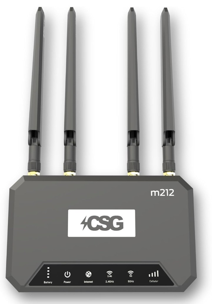 CSG m212 4G LTE Cat12 Cellular Gateway Business or Home Router | Dual-Band WI-FI