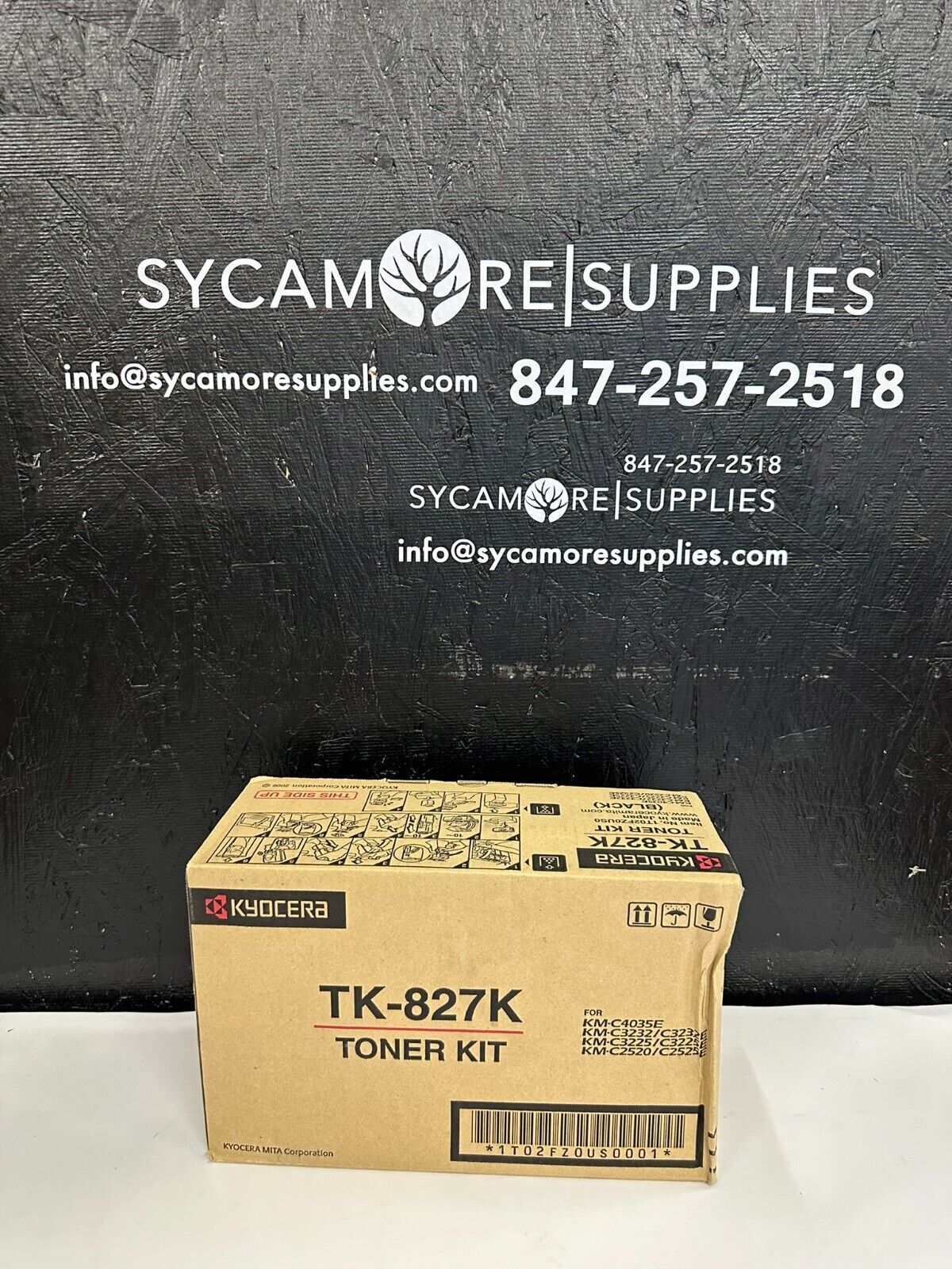 Genuine Kyocera TK-827K Black Toner Cartridge KM-C4035E/C3232/C3225
