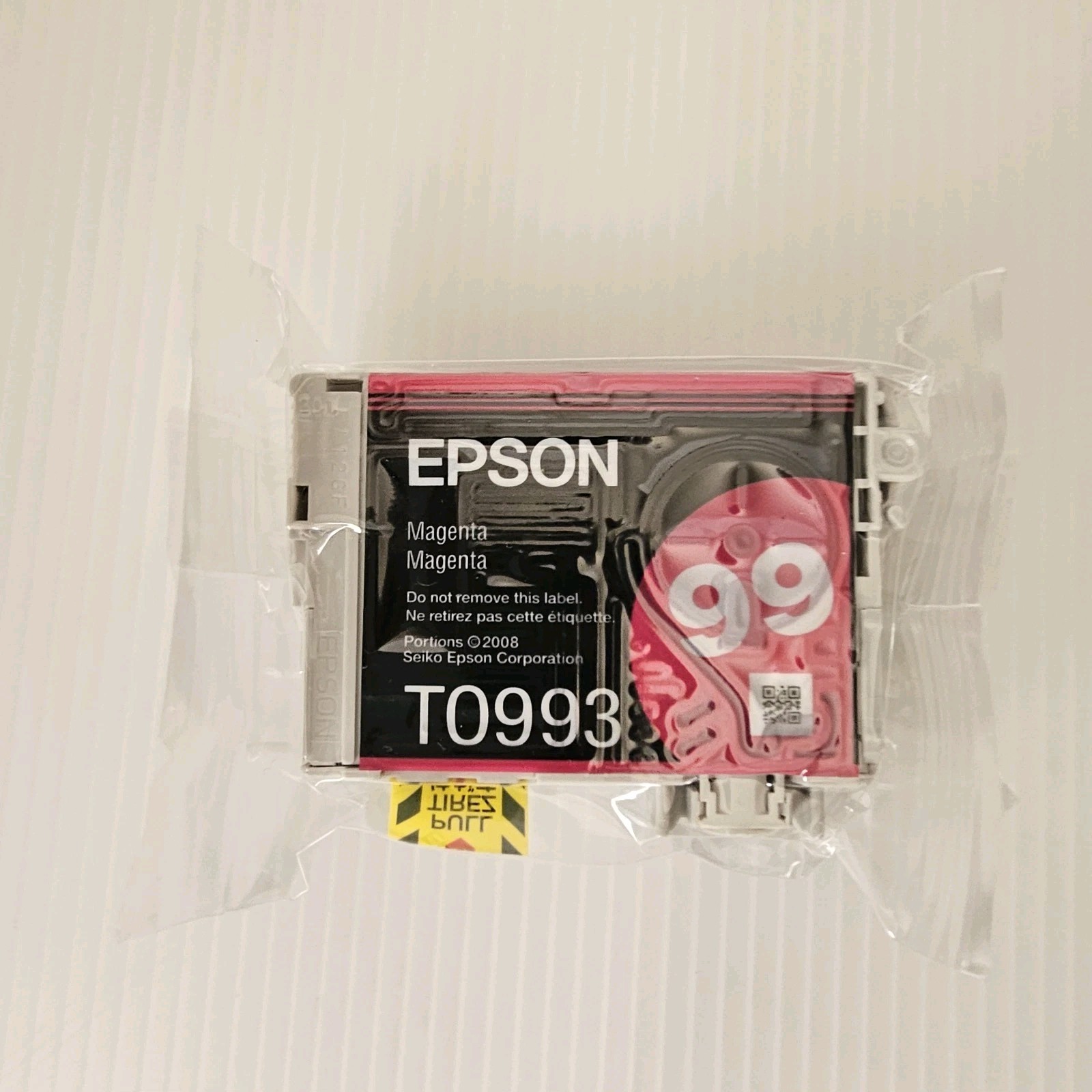 New Genuine Epson 99, T0993 Magenta Ink Cartridge
