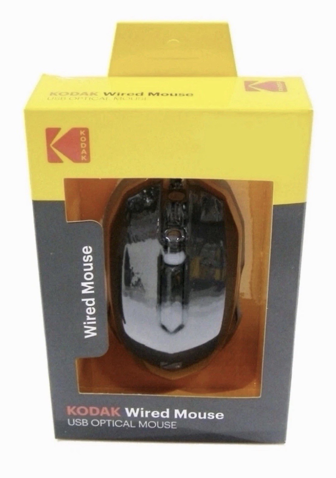 LED Kodak Wired Mouse Usb Optical Mouse Multi Color