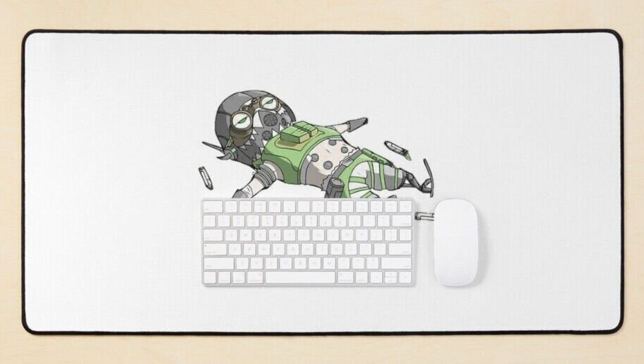 Apex Legends Desk Mat, Octane, 80x40cm/31.5in x 15.5in Mouse Pad, gaming deskmat