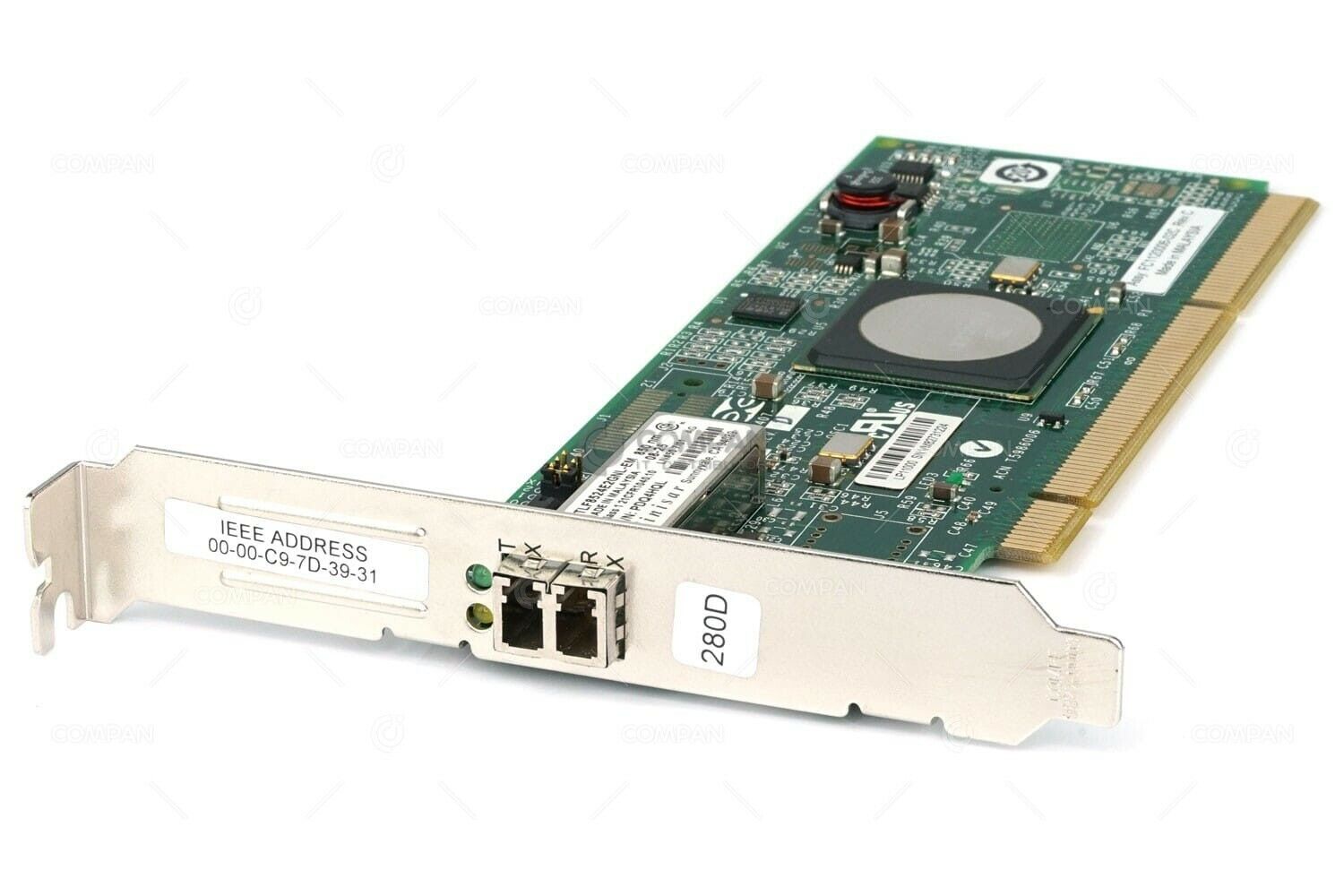 280D IBM 4GB SINGLE PORT PCI-X FIBRE CHANNEL HBA FOR POWER SERIES 46K6838, 