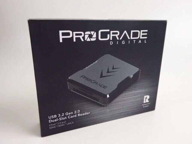 ProGrade Digital USB 3.2 Gen 2.0 Dual-Slot Card Reader CFAST 2.0 Reader