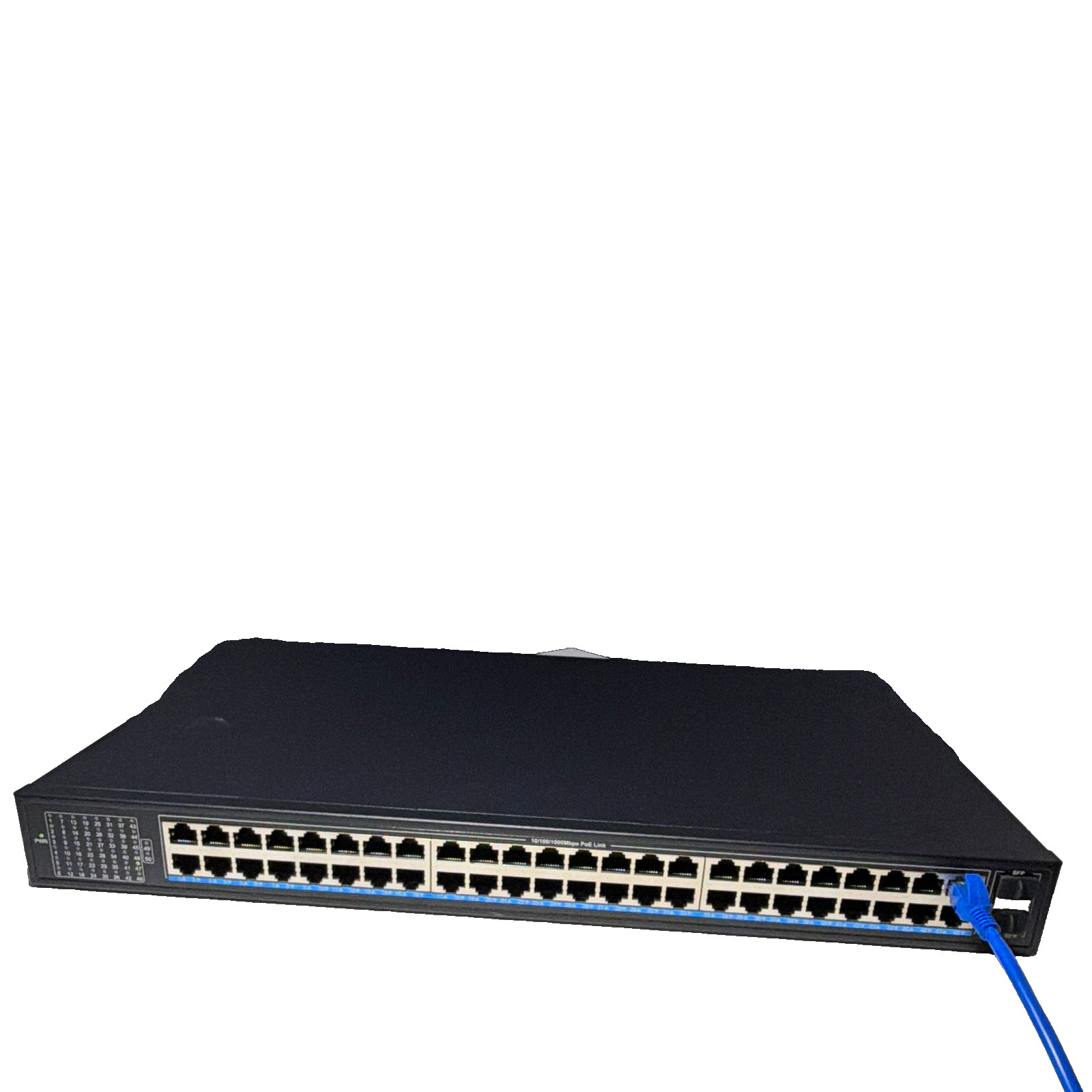 NICGIGA GS4802P 50-Port Gigabit 48-Port PoE Unmanaged L2 1U Rack RJ-45