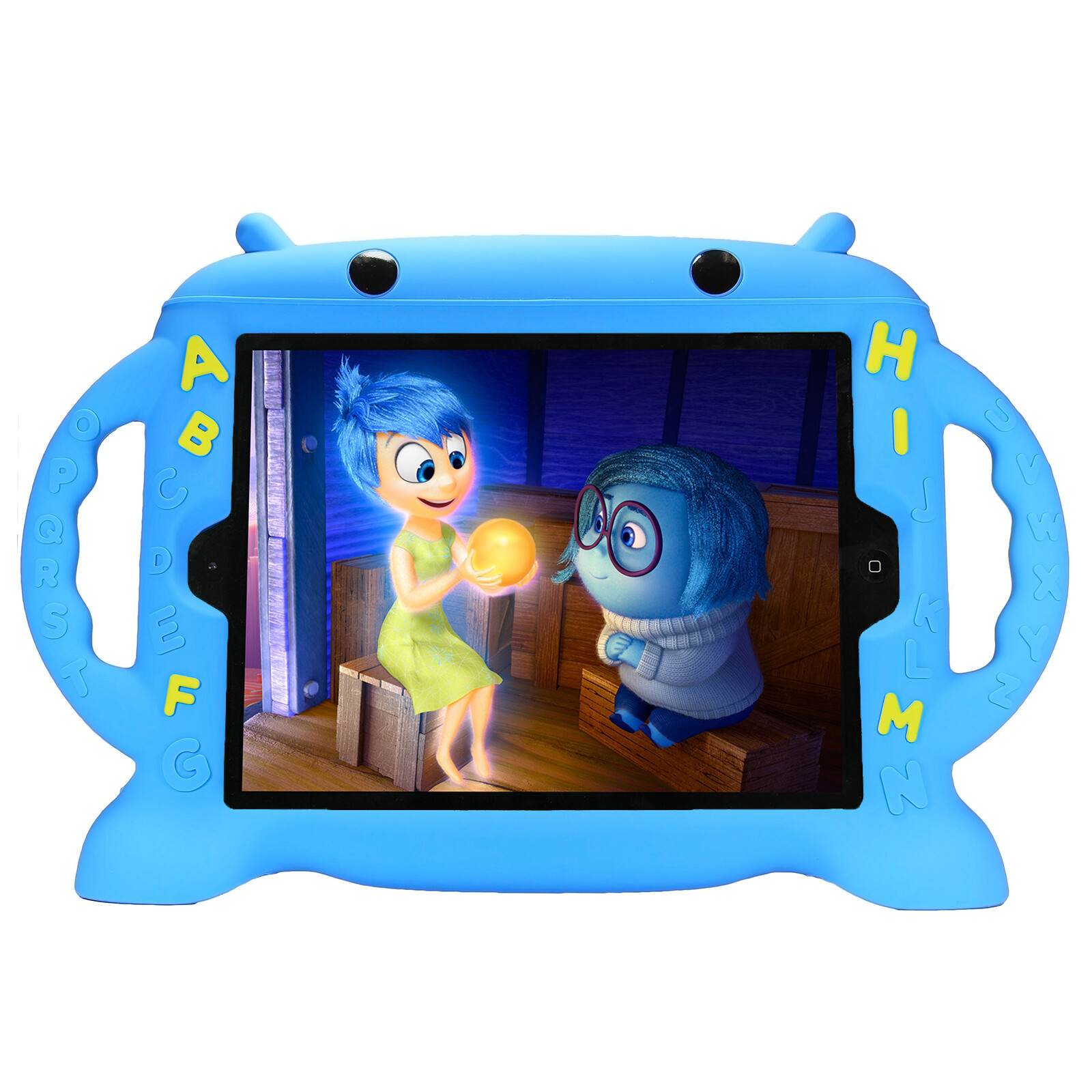 Refuelergy Shockproof Silicon Case with handle for kids For Ipad 9.7"