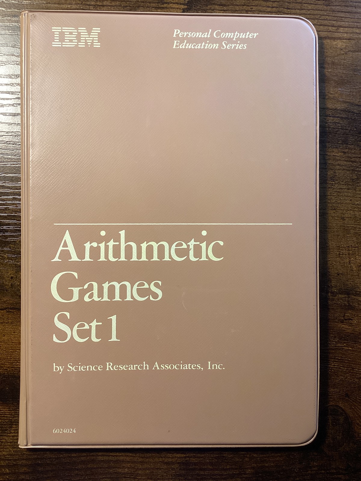 RARE IBM Personal Computer Arithmetic Games Set 1 Vtg Software 5.25 Floppy Disk