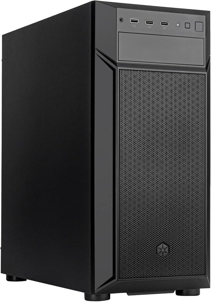 SilverStone FARA 513 High Airflow ATX Tower Case with Type-C Port SST-FA513-B-C