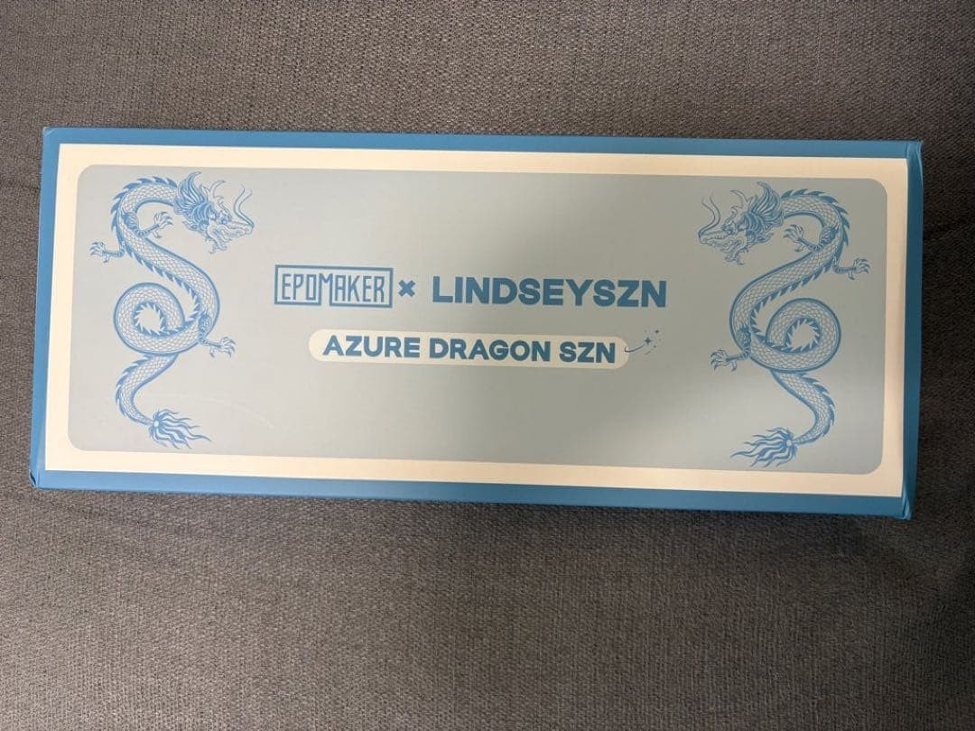 EPOMAKER Keycap Set AZURE DRAGON SZN JP Wired Gaming Keyboard