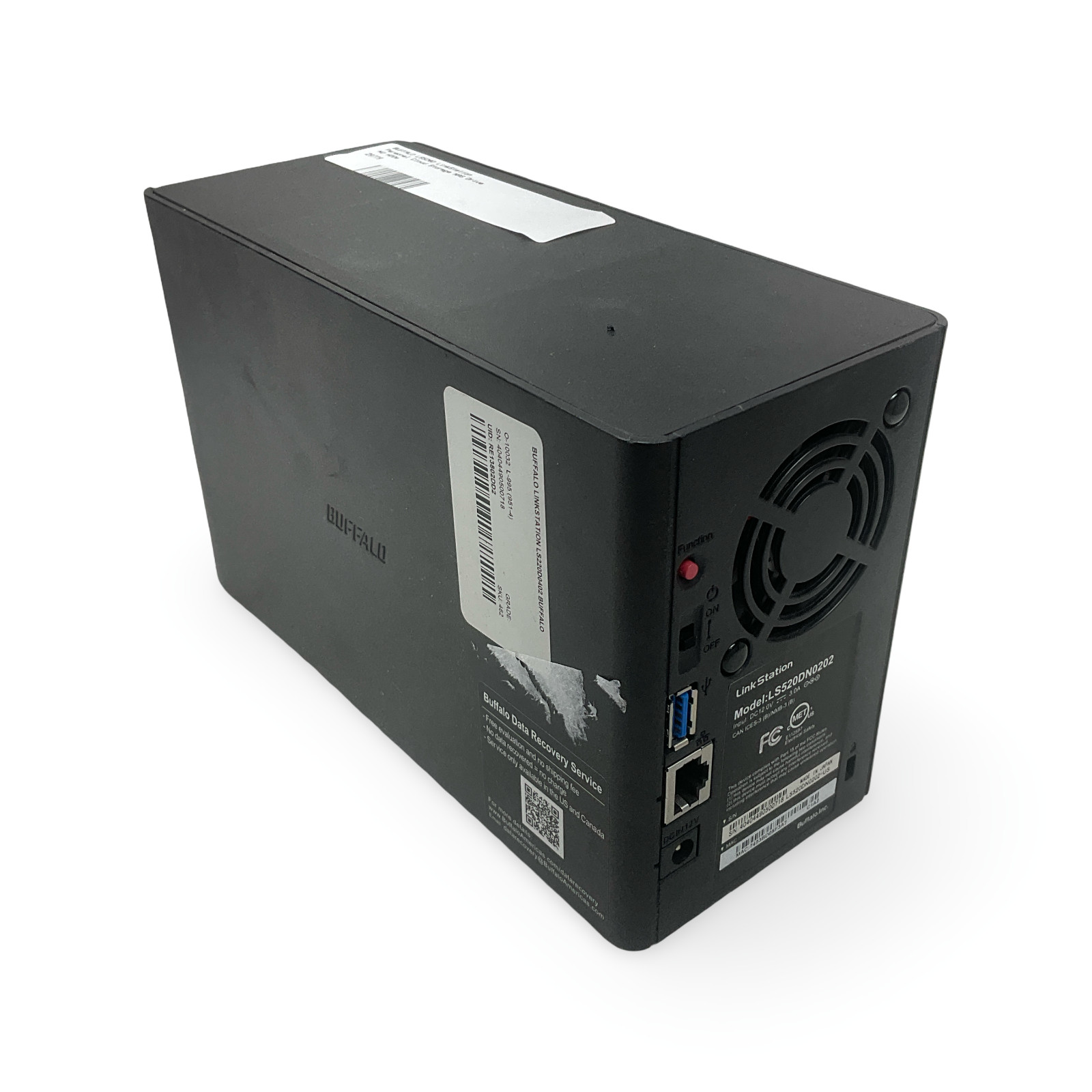 Buffalo LinkStation 520 LS520D 2 Bay Personal Cloud NAS Storage No HDDs