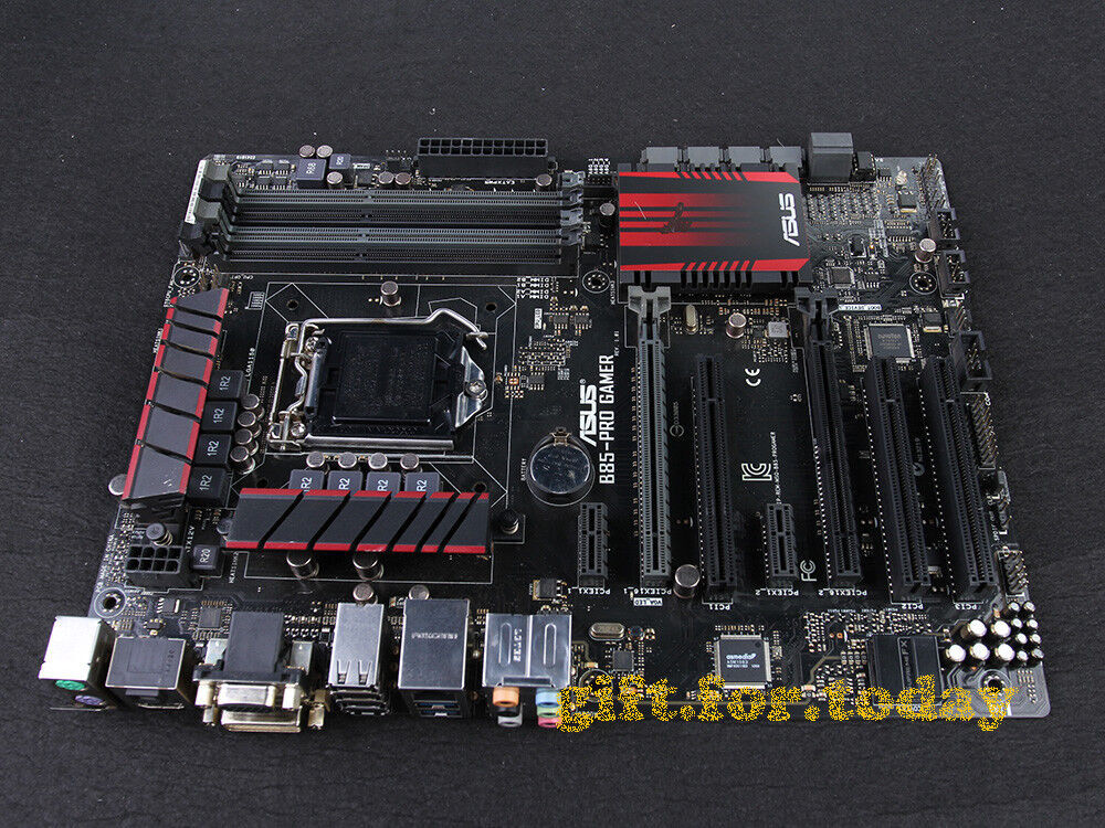 ASUS B85-PRO GAMER LGA 1150 Intel B85 DVI HDMI USB 3.0 4K Motherboard With I/O