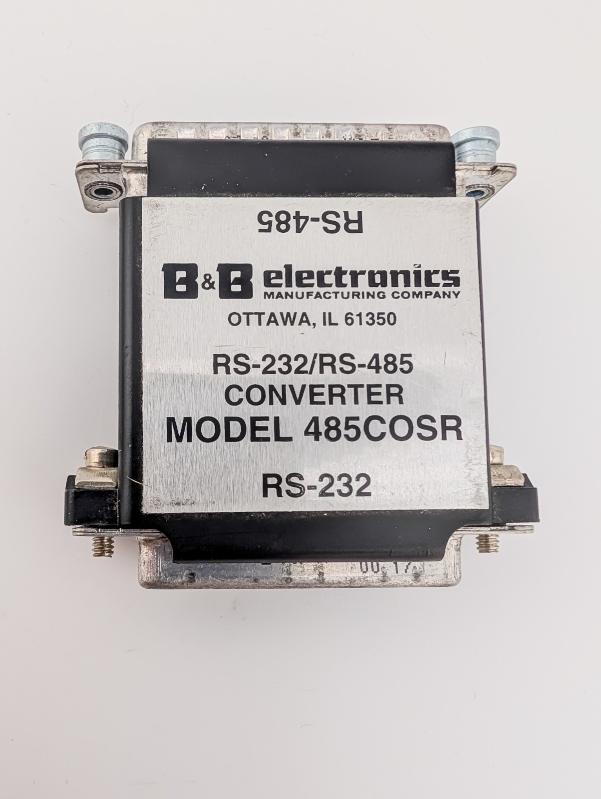 B&B Electronics 485COSR RS-232 to RS-485 Converter DB25 2/4-Wire