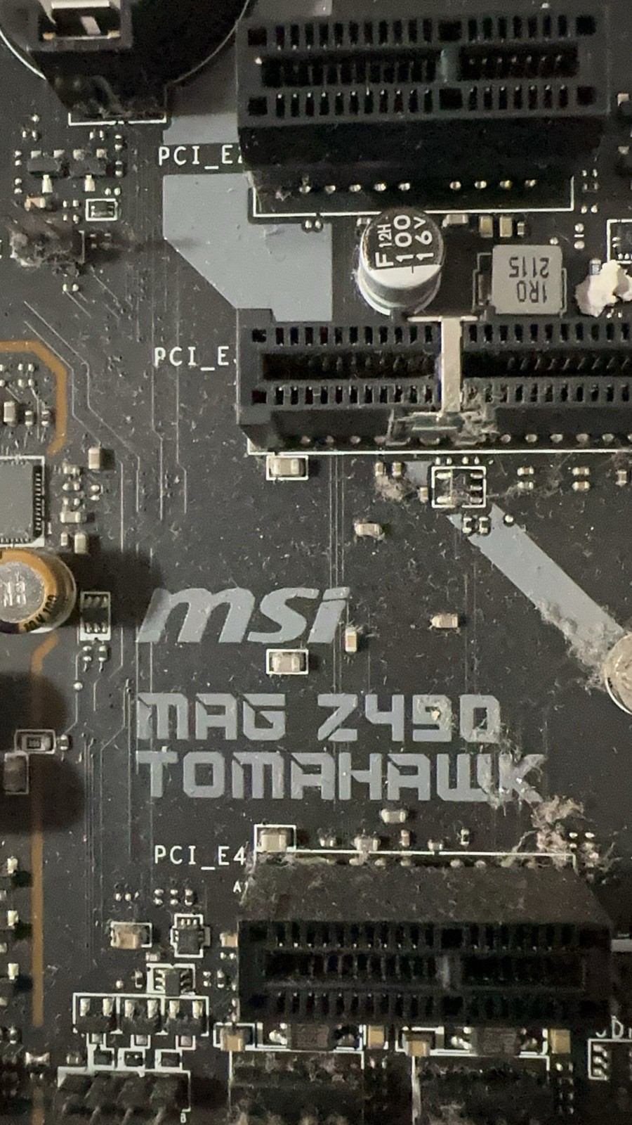 MSI MAG Z490 Tomahawk Motherboard (no Original Box) + Free Pci Wifi & Bluetooth