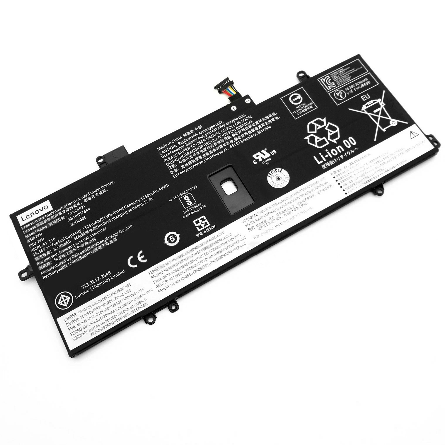 OEM Battery L18C4P71 For Lenovo ThinkPad X1 Carbon 7th Gen-2019 / 8th Gen-2020