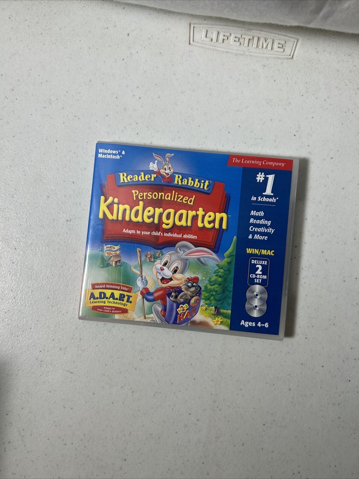 The Learning Company Reader Rabbit S Personalized Kindergarten CD