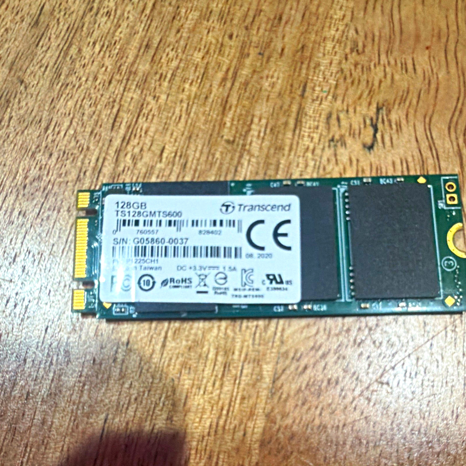 Transcend 128GB M.2 SATA III Internal SSD MTS800 TS128GMTS800