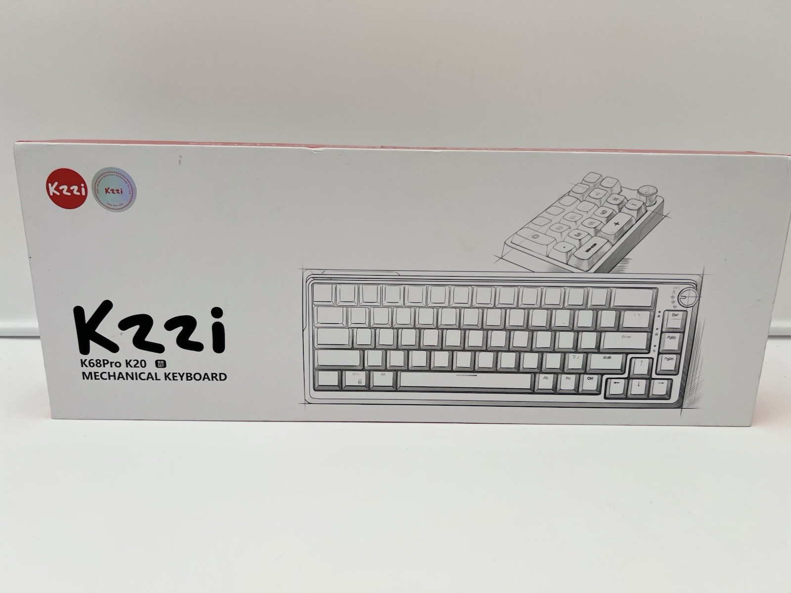Kzzi K68Pro K20 Mechanical Keyboard (Blue sea)