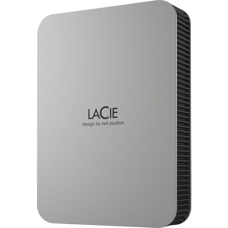 LaCie Mobile Drive Secure STLR2000400 2TB USB-C Portable Hard Drive Space Grey