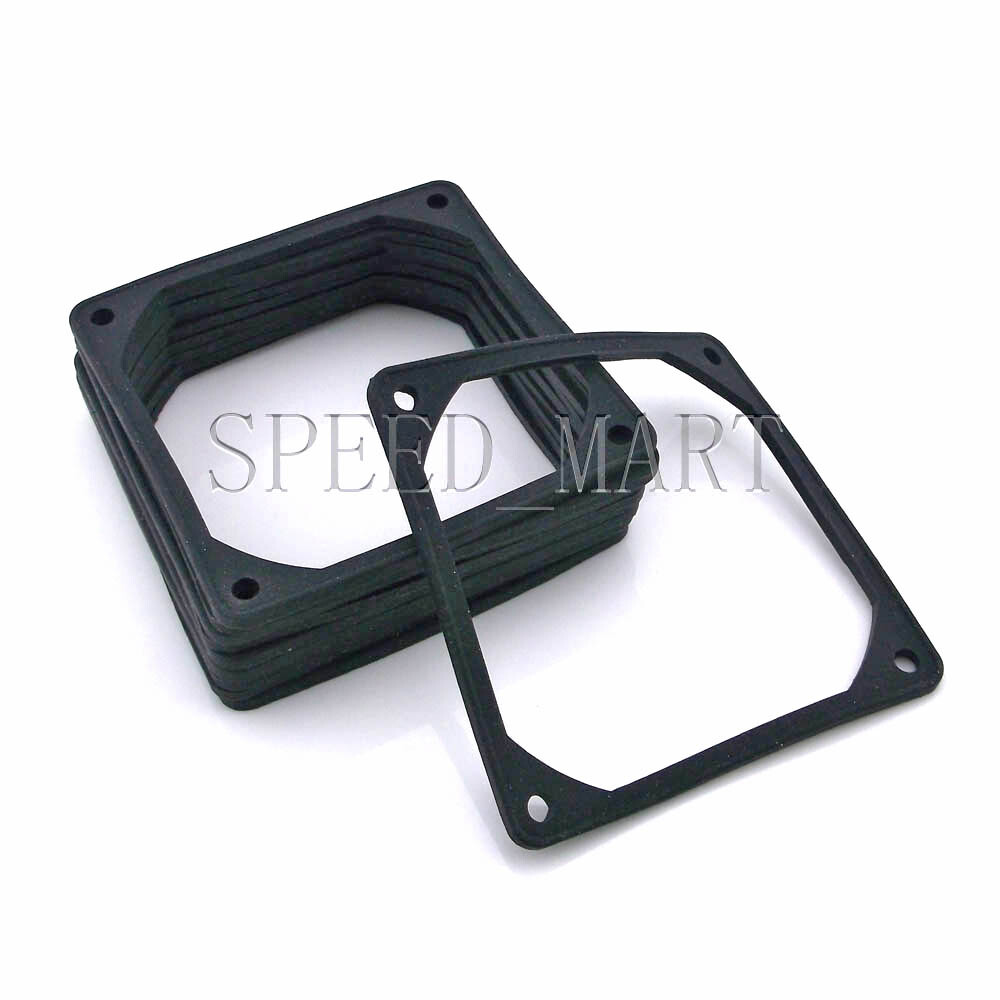 10pcs 80mm PC Case Fan Anti Vibration Gasket Silicone Shock Proof Absorption Pad