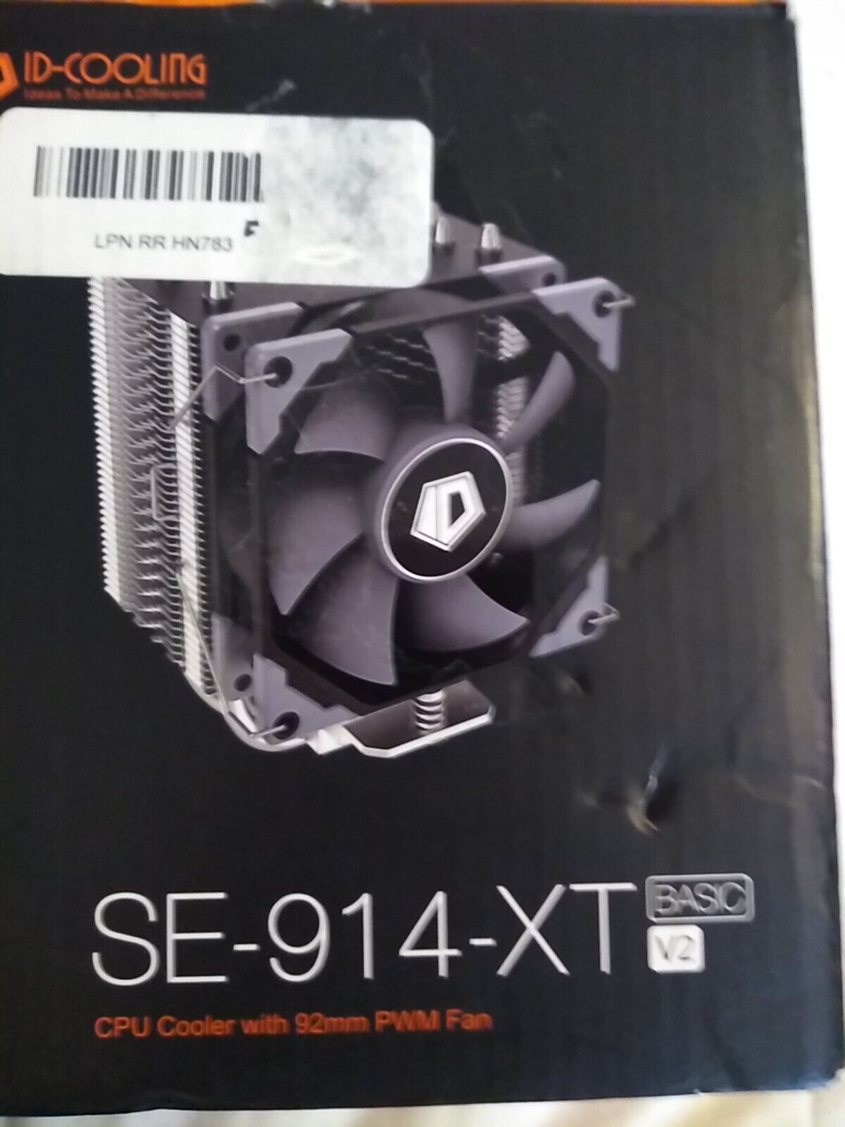 CPU ID-Cooling With 92mm PWM Fan SE-914-XT