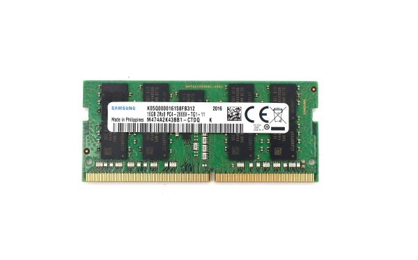 Samsung 16GB DDR4-2666 ECC SO-DIMM PC4-2666V M474A2K43BB1-CTDQ