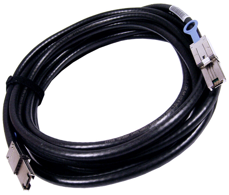 For Dell 8M 25ft External Mini SAS Cable 227HP H00104 RoHS Black 0227HP Wire