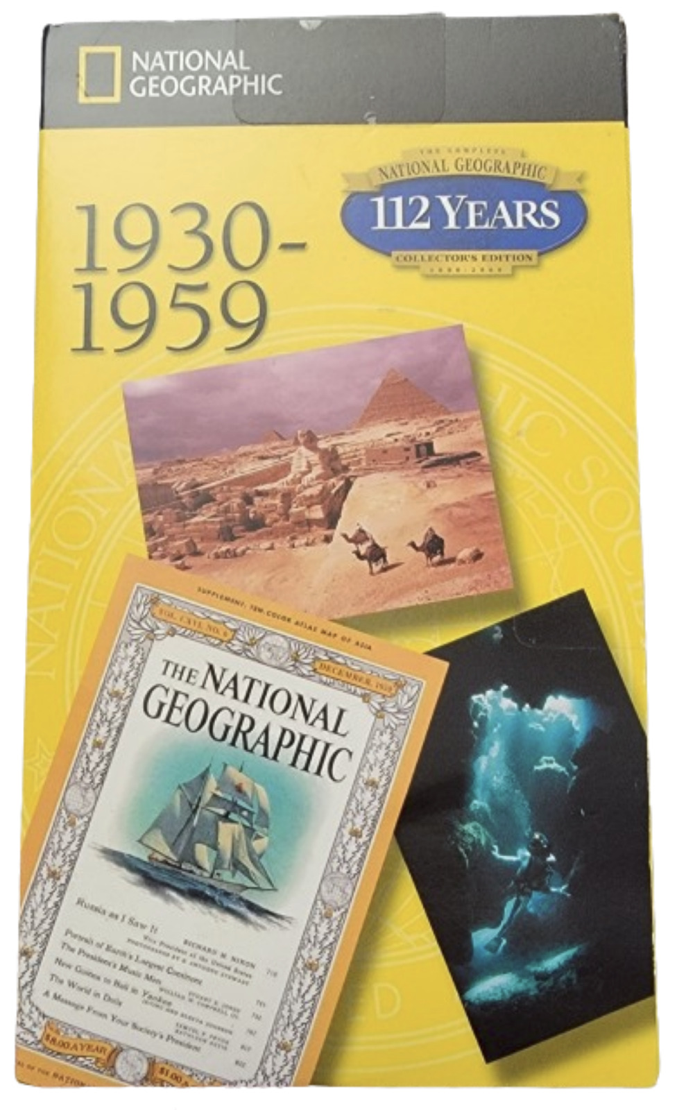 National Geographic 112 Years Collectors Edition CDs 1930-1959 Discs Near Mint