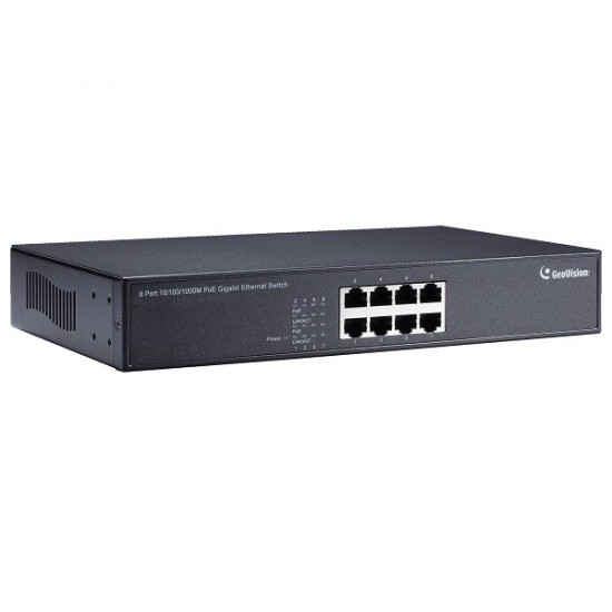 Geovision GV-POE0810 8 Port POE Switch