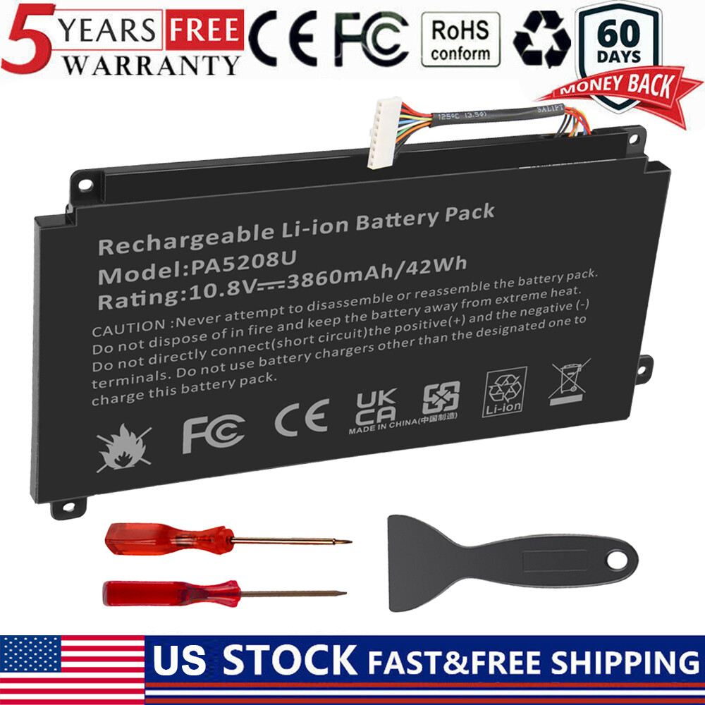 For Toshiba E45W-C4200 PA5208U-1BRS 10.8V 42Wh Laptop Battery P000645710