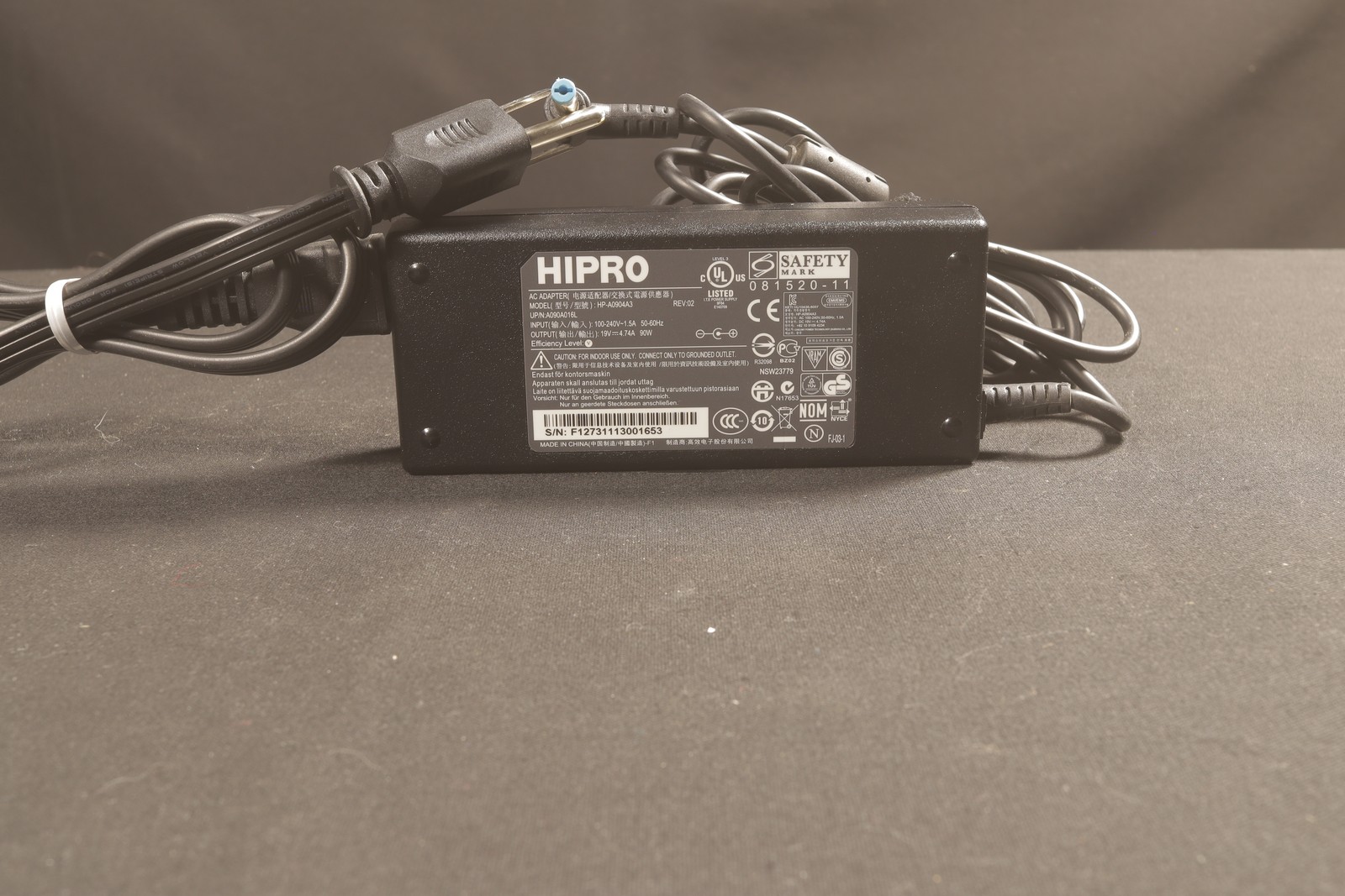 HIPRO HP-A0904A3 90W Laptop AC Adapter 19V 4.74A for Acer