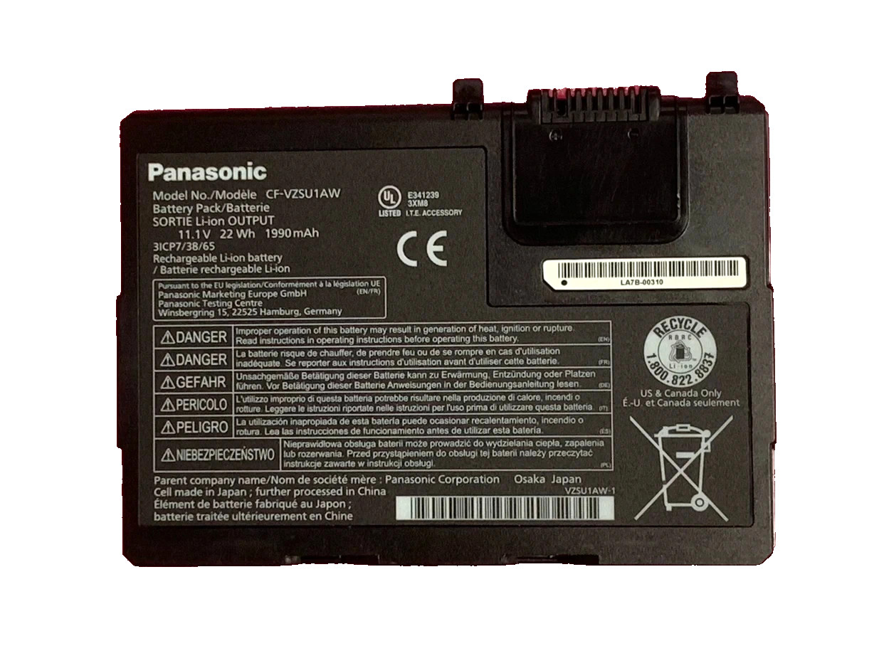 Genuine 22Wh CF-VZSU1AR Battery for Panasonic Toughbook CF-33 Series CF-VZSU1AW