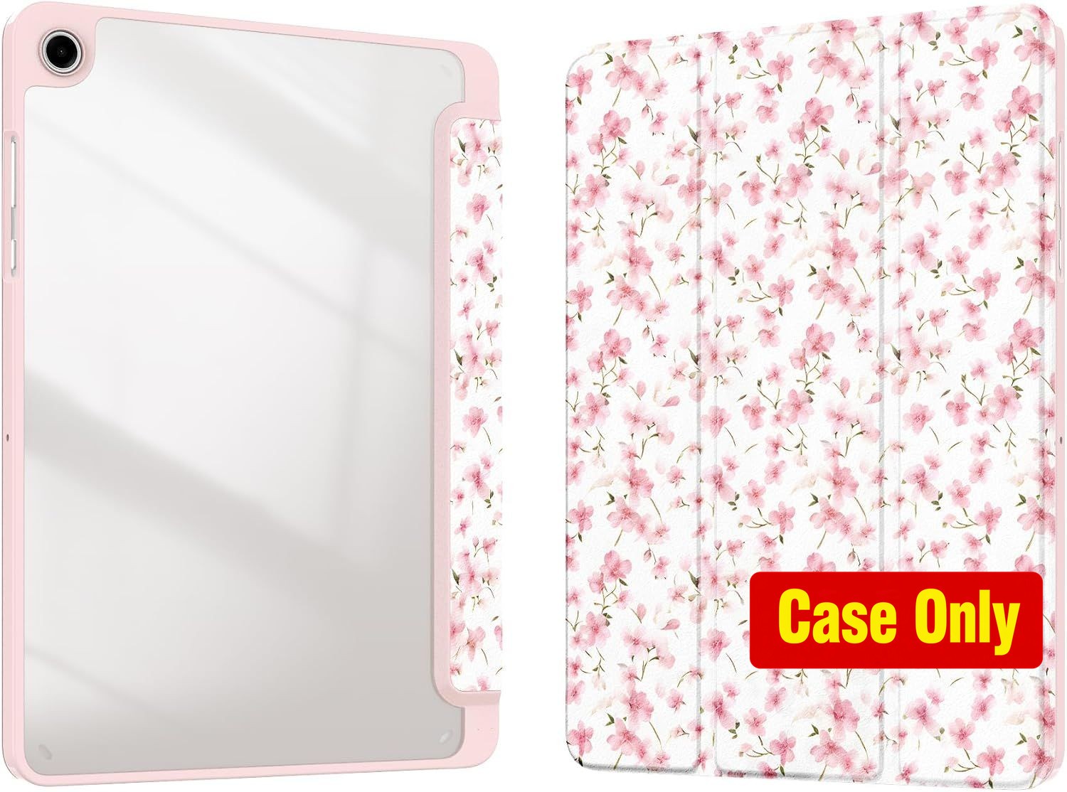 Case for Samsung Galaxy Tab A 11" 2026/2024, Floral Design, Shockproof