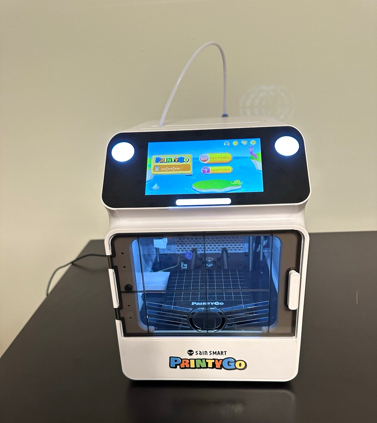 SainSmart PrintyGo FDM 3D Printer 100x100x100mm Touchscreen USB