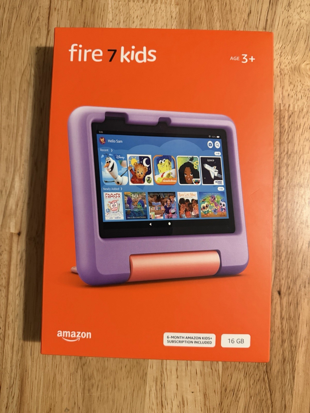 Amazon Fire 7 Kids Tablet 7'' inch 16GB Purple 12th Gen Factory Sealed New