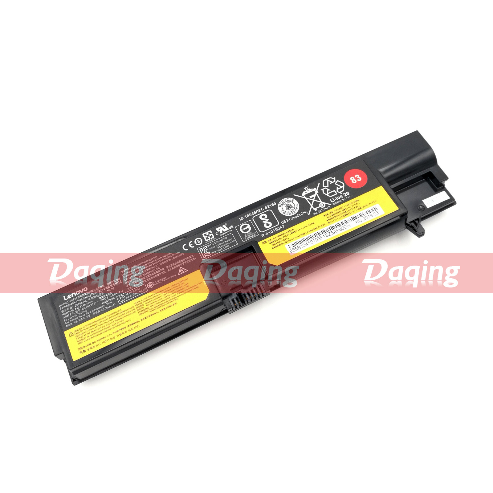 New Original 01AV418 01AV415 01AV417 41Wh Battery for Lenovo ThinkPad E570 E575 