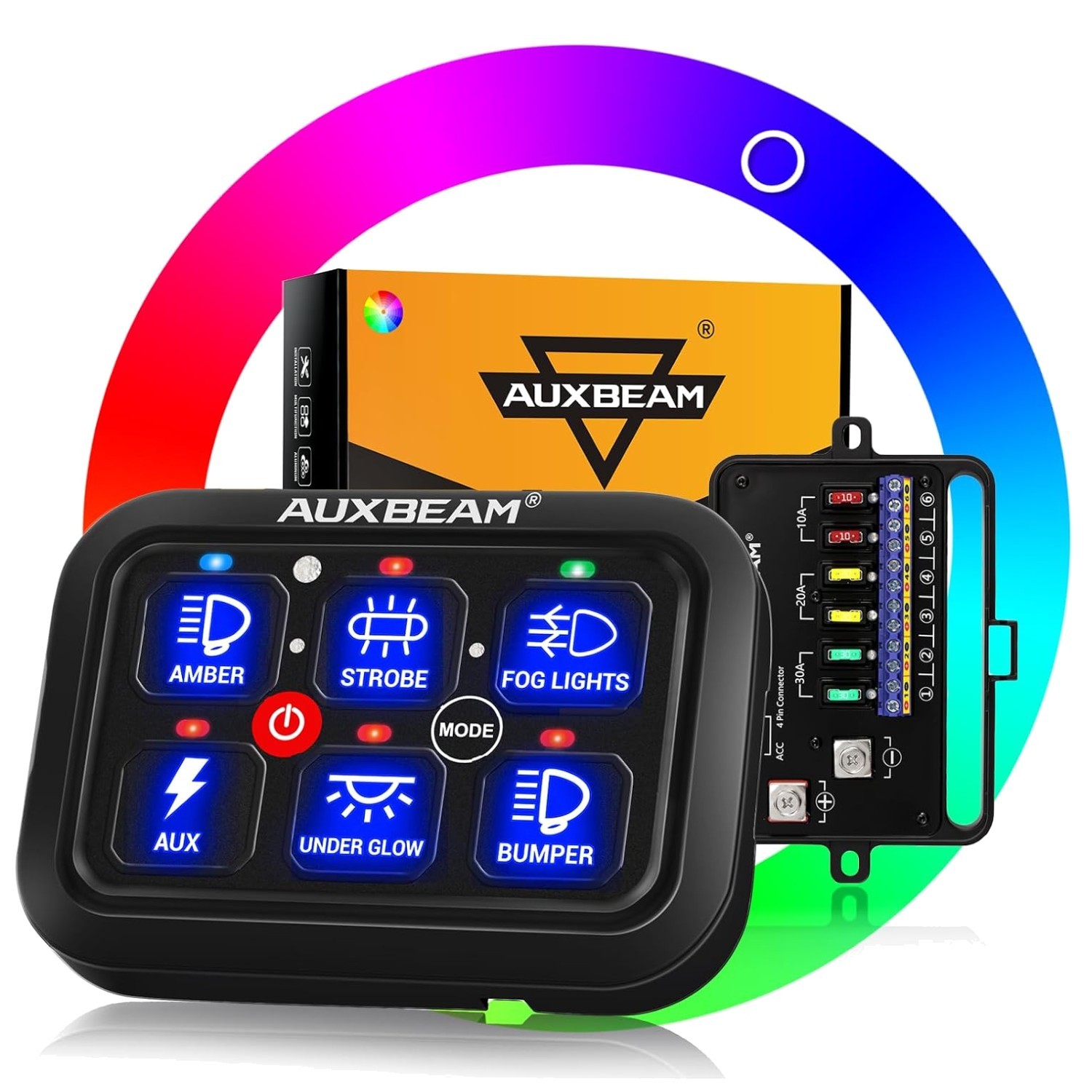 Aluminum Switch Panel for Truck Car UTV | Waterproof