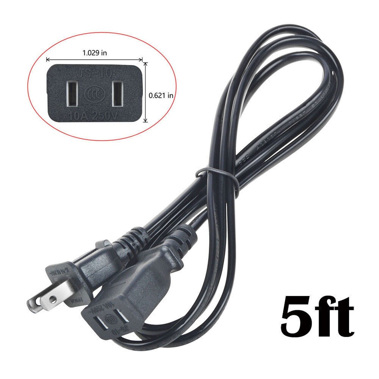 5FT AC Power Charger Cord for Station PSX3 PS X3 Power Station Jump Starter