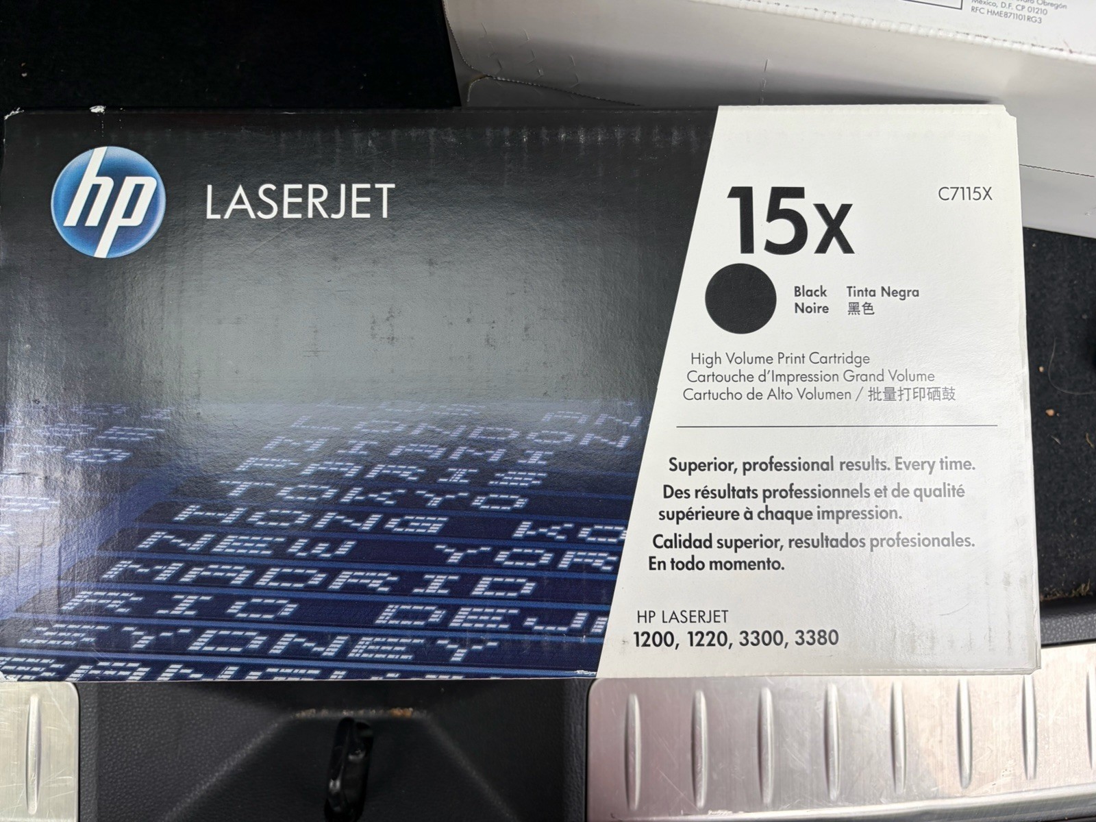 Lot oof 2.Genuine New Sealed HP LaserJet 15x C7115X Print Toner Cartridge