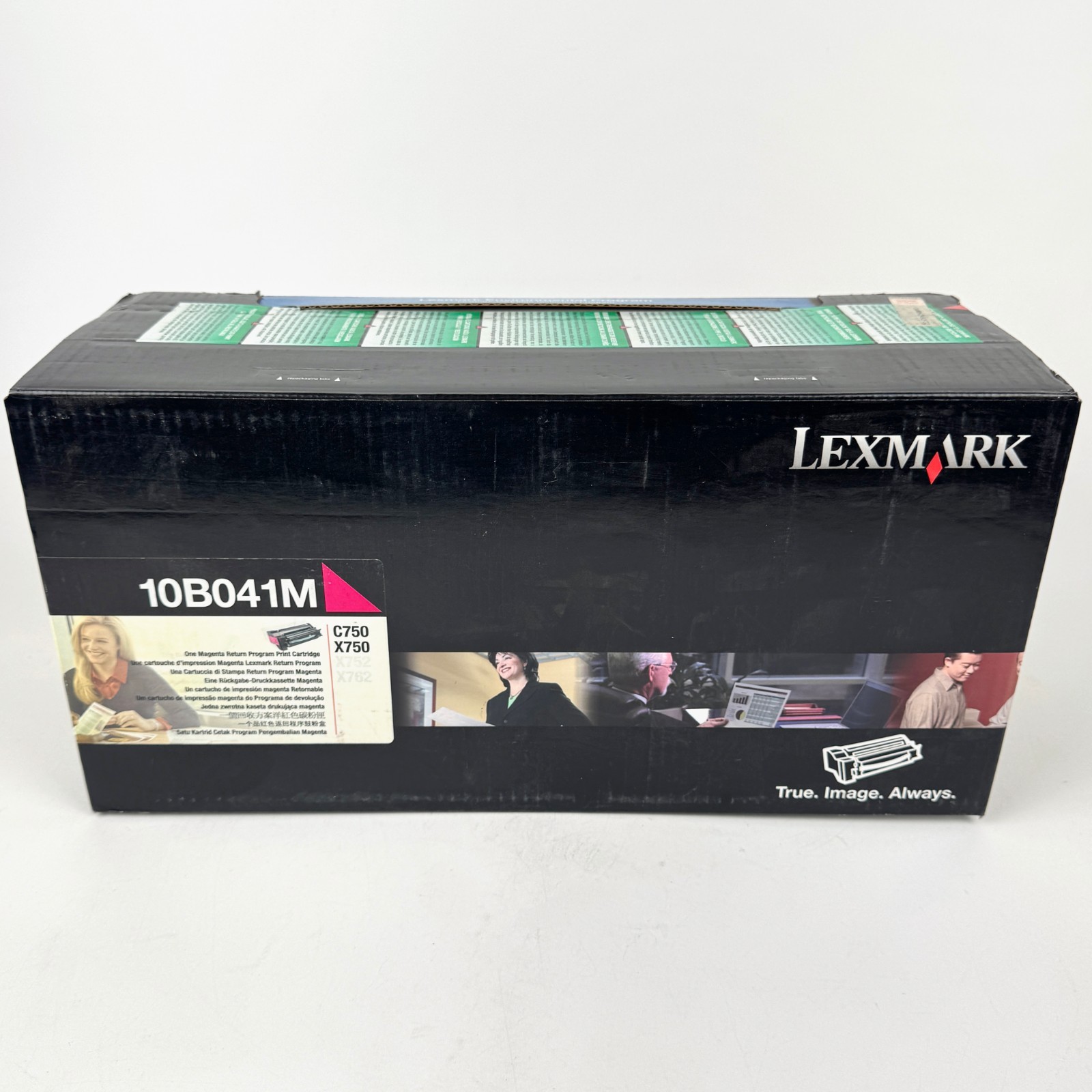 Lexmark 10B041M Magenta Print Cartridge for use in C750, X750 Sealed