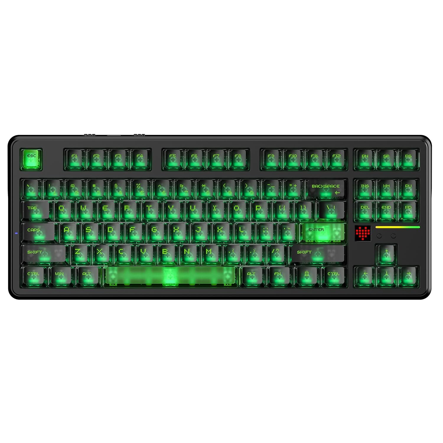 ATTACK SHARK X87 Ultra Wireless Mechanical Keyboard with 8K Wireless Receiver...