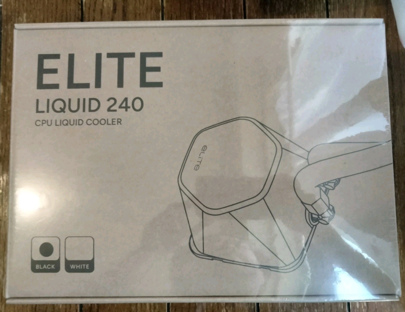 Cooler Master Elite Liquid 240 ARGB CPU AIO 240mm Cooler Black ELW-D24M-A21DA-R1
