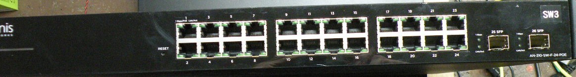 Araknis Networks AN-310-SW-F-24-POE Gigabit Switch