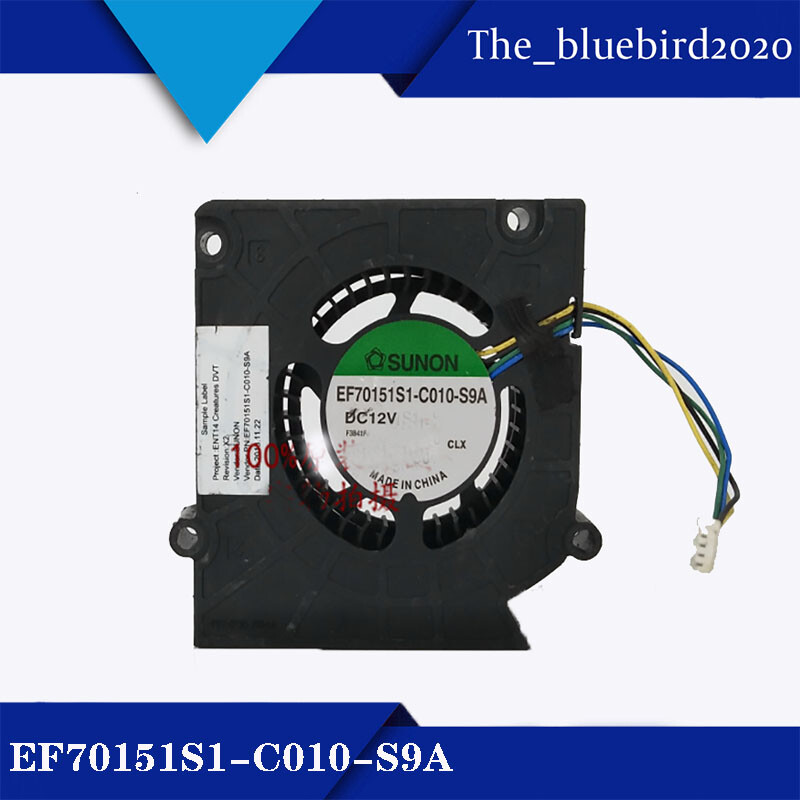 All-in-one For SUNON laptop CPU cooling fan 12V 4.8W  4PINEF70151S1-C010-S9A