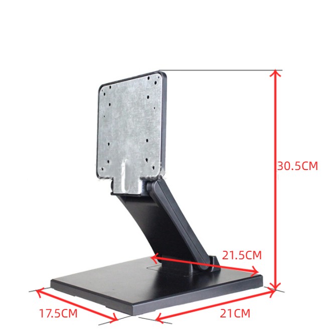 Desktop Heavy Duty Flush to Wall Triple Monitor Desk Mount+Wire Harness Storage