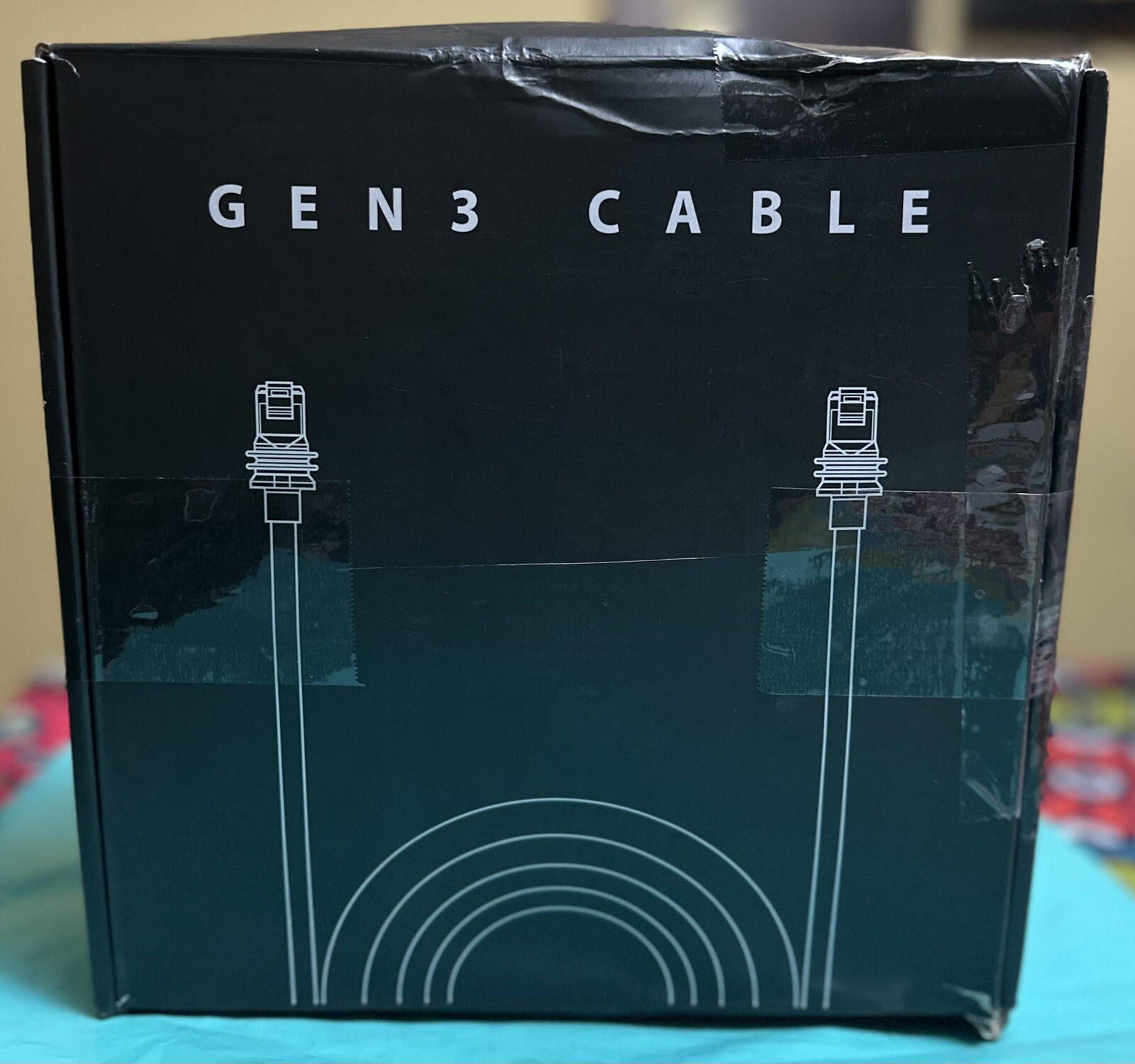 Lucmo Starlink Gen 3 Cable 150FT/46M 24AWG Extension Grey, New Open Box