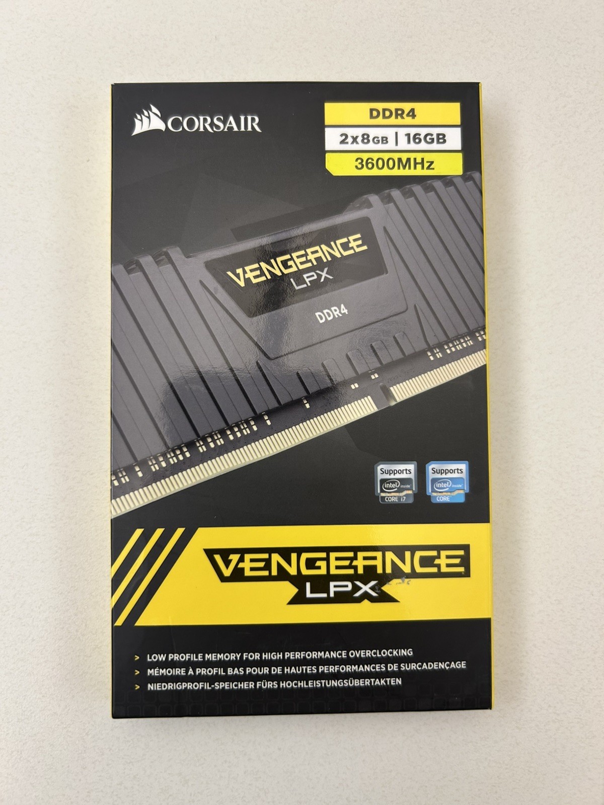 Corsair Vengeance LPX DDR4 16GB (8x2) 3600 MHz SDRAM 288-Pin DIMM Desktop RAM
