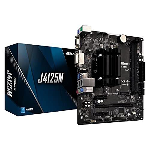 ASRock J4125M - motherboard - micro ATX - Intel Celeron J4125