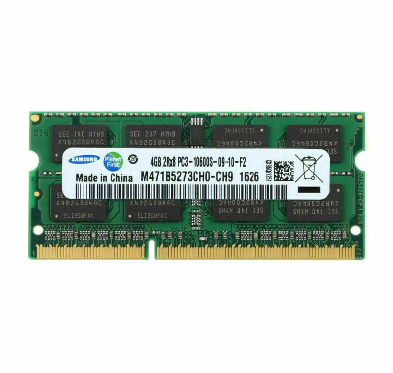 Samsung 16GB/8GB/4GB 2Rx8 PC3-10600S DDR3-1333Mhz SODIMM Laptop Memory RAM