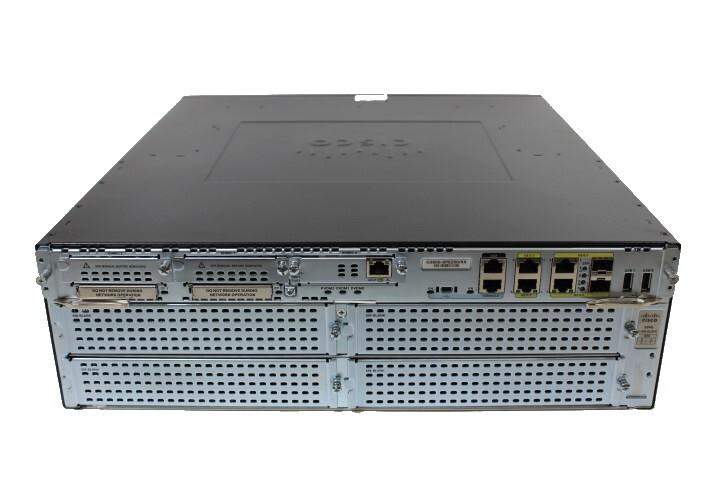 CISCO 3945 CISCO3945-CHASSIS V02 ROUTER W/ 1* VWIC-1MFT-T1/E1 1*C3900-SPE250/K9